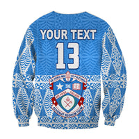(Custom Personalised) Apifo'ou College Sweatshirt Tongan Pattern AFC Lovers LT13 - Polynesian Pride