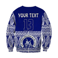 (Custom Personalised) TOLOA Sweatshirt Tupou College Tonga Pattern LT13 - Polynesian Pride