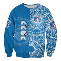 (Custom Text And Number) Apifoou Tonga College Sweatshirt Class Of Year Tongan Ngatu Pattern LT14 - Polynesian Pride