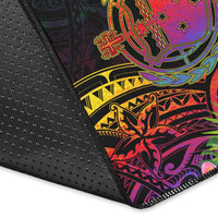 Samoa Area Rug - Tropical Hippie Style - Polynesian Pride