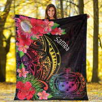 Samoa Premium Blanket - Tropical Hippie Style - Polynesian Pride