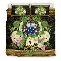 Samoa Bedding Set - Polynesian Gold Patterns Collection - Polynesian Pride