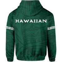 Polynesian Kakau Hawaii Warrior Football Hoodie - Polynesian Pride