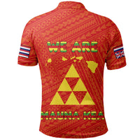 Hawaii Mauna Kea Strong Polynesian Polo Shirt - Polynesian Pride