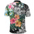 Hawaii Forest Tropical Flower Polo Shirt - Polynesian Pride