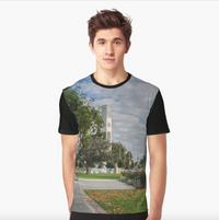 Palmerston North City Square Graphic T Shirt Unisex Navy - Polynesian Pride