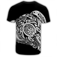 Simple T Shirt White - Polynesian Pride