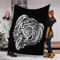 Simple Premium Blankets White AH - Polynesian Pride