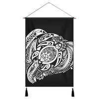 Simple Hanging Poster White AH Hanging Poster Cotton And Linen - Polynesian Pride