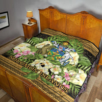 Solomon Islands Premium Quilt - Polynesian Gold Patterns Collection - Polynesian Pride
