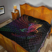 Solomon Islands Premium Quilt - Butterfly Polynesian Style - Polynesian Pride