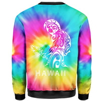 Hawaiian Warrior Sweatshirt Tie Dye - Polynesian Pride