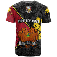 The Kumuls PNG T Shirt Papua New Guinea Polynesian Dynamic Style Black LT14 - Polynesian Pride