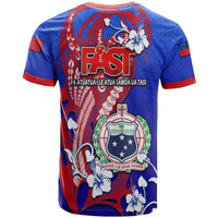 Special Samoa FAST Party T Shirt Tribal Samoan Hibiscus Design LT9 - Polynesian Pride