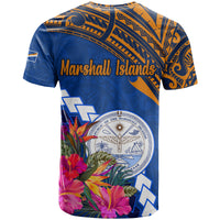 Marshall Islands Coat of Arms T Shirt Polynesian Tropical LT9 - Polynesian Pride