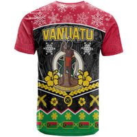 Vanuatu Tribal Polynesian Christmas Vibe T Shirt LT9 - Polynesian Pride
