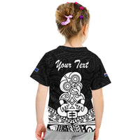 Custom Waitangi Maori Tiki T Shirt LT9 - Polynesian Pride