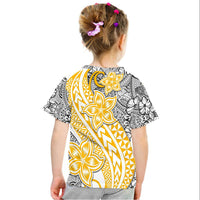 Traditional Polynesian Tribal Tattoo Retro T Shirt Yellow LT9 - Polynesian Pride