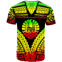 Tahiti T Shirt A Piece of My Heart - Polynesian Pride