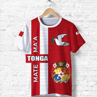 Tonga Rugby T Shirt Mate Maa Tonga Unisex Red - Polynesian Pride