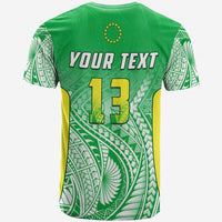 (Custom Text and Number) Cook Islands T Shirt Pattern Be Unique LT13 - Polynesian Pride