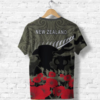 New Zealand ANZAC 2022 T Shirt Maori Camouflage LT14 - Polynesian Pride