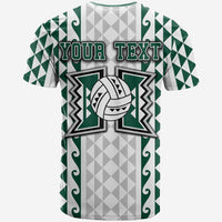 Custom Hawaii Rainbow Wahine VolleybT Shirt LT6 - Polynesian Pride