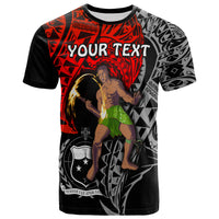 Custom Siva Samoa T Shirt Samoan Dance Mix Red Polynesian LT13 Unisex Red - Polynesian Pride