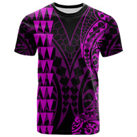 Kakau Polynesian Tribal T Shirt LT13 Purple - Polynesian Pride