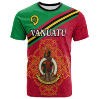 Vanuatu T Shirt Pattern Sand Drawing LT13 Unisex Red - Polynesian Pride