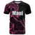 Custom Hawaiian Islands T Shirt Maui LT6 Unisex Pink - Polynesian Pride
