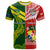 Custom Tonga and Australia Rugby T Shirt Mate Maa Tonga Mix Kangaroos LT14 Red - Polynesian Pride