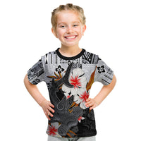 (Custom Personalised) Hammerhead Shark T Shirt Kid Hawaii Style White LT6 Youth XL Size14 - Polynesian Pride