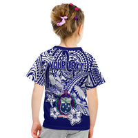 (Custom Personalised) Samoa Polynesian T Shirt Kid Samoan Loved Turtles LT13 - Polynesian Pride