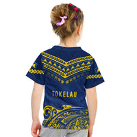 Tokelau Rugby T Shirt Kid Impressive Sport LT13 - Polynesian Pride