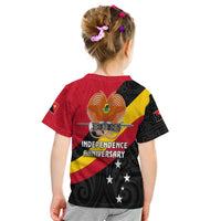 Papua New Guinea T Shirt Kid Happy Independence Day LT13 - Polynesian Pride