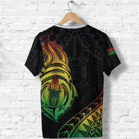 Vanuatu Rugby T Shirt Turtle Color - Polynesian Pride