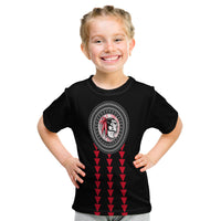 Red Raiders T Shirt Kahuku School LT13 - Polynesian Pride