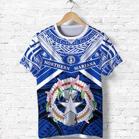 Northern Mariana Islands Rugby T Shirt Spirit CNMI Unisex Blue - Polynesian Pride