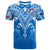 Samoa Rugby Toa Samoa Blue Style T Shirt LT2 BLUE - Polynesian Pride