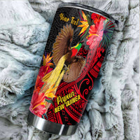 (Custom Personalised) Papua New Guinea Tumbler Bird of Paradise Ver.01 LT13 - Polynesian Pride