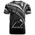 Tuvalu T Shirt Cross Style Unisex Black - Polynesian Pride