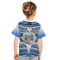 Personalised Fiji T Shirt Kaiviti Fijian Special Tapa Pattern LT14 - Polynesian Pride