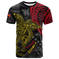 Papua New Guinea T Shirt Raggiana Birds Of Paradise Happy 47th Independence Day LT13 Black - Polynesian Pride