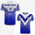 Custom Makoi Bulldogs T Shirt Forever Fiji Rugby Version Fresh 03 Custom Text and Number LT13 Unisex Blue - Polynesian Pride