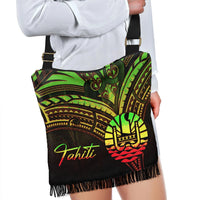 Tahiti Boho Handbag - Reggae Color Cross Style - Polynesian Pride