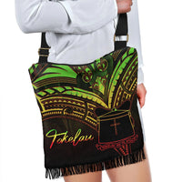 Tokelau Boho Handbag - Reggae Color Cross Style - Polynesian Pride