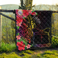Tokelau Premium Quilt - Tropical Hippie Style - Polynesian Pride