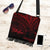 Tokelau Boho Handbag - Red Color Cross Style One Size Boho Handbag Black - Polynesian Pride
