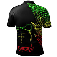 Tokelau Custom Polo Shirt Flash Style Reggae - Polynesian Pride
